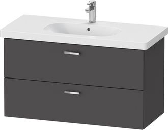Duravit Duravit - Xbase Mueble De Ba&ntilde;o Colgado En La Pared W:100 Cm Con 2
