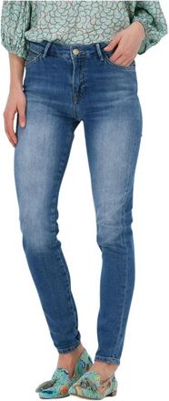 Summum Soft Cotton Skinny Jeans - Dames - Skinny Jeans - Blauw - XS - Katoen - Jeans