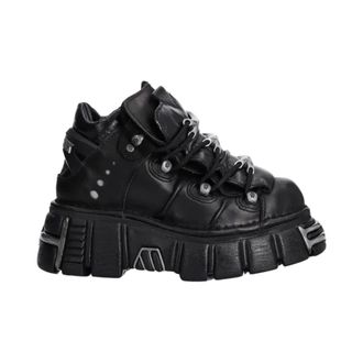 New Rock M-106-S1 Bot&iacute;n - Shoes - Hombre - Negro - 40 EU