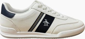 Original Penguin Mens Penguin Gaz Mens White Trainers - Size: 10