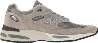 New Balance 991v 1 Sneakers met Abzorb Technologie - Heren - Sneakers - Veelkleurig - 46 1/2 EU - Leer - Schoenen