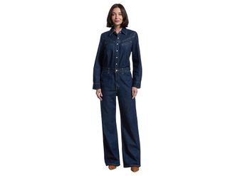 Levi's Rinoa Wide Leg Jumpsuit Womens Jeans Reign Of The Rinse : XS, Cotton/Denim