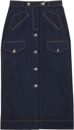 Ines De La Fressange Eral Skirt - - Skirts - Donna - Blu - M