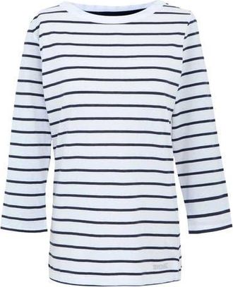 Regatta Baylette II Striped T-Shirt in White And Navy at Nordstrom, Size 14