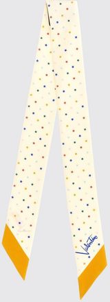 Valentino Garavani Bandeau in twill di seta con stampa stelle