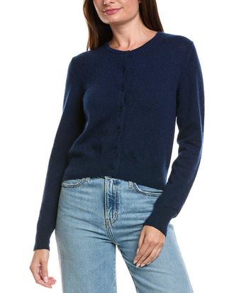 Fort&eacute; Cashmere Cropped Cashmere Sweater