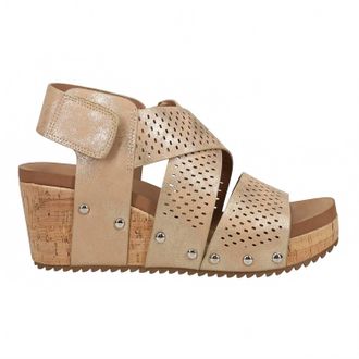 Corkys Footwear Womens Guilty Pleasure Sandal In Gold