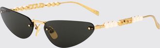 Gucci Occhiali da sole in metallo Gucci con perle