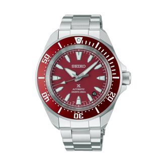 Seiko Srpl 11K1 - Prospex Automatische Duiker 200M - Dames - Horloges - Rood - ONE Size - Accessoires