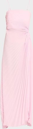 A.L.C. Layla Pleated Strapless Gown