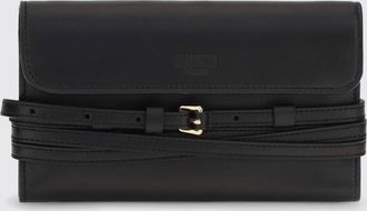 Moschino Mini borsa a tracolla Tie Me in pelle con catena