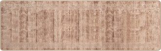 vidaXL Pasillo De Alfombra Marsa Blanco 80 X 250 Cm Poli&eacute;ster Y Pvc Vidaxl