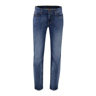 Alberto Alberto, Jeans, Heren, Blauw, W36 L36, Katoen, Pipe Jeans