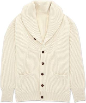 Fortela Stoke Cashmere Cardigan in Cream at Nordstrom, Size X-Large Eu