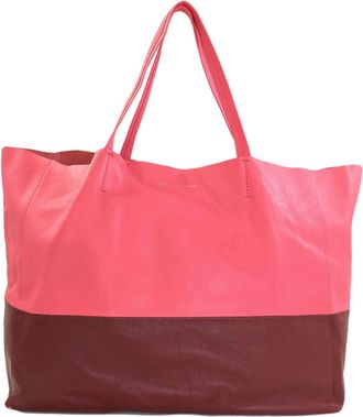 Celine Pink Leather Tote Bag (Pre-Owned)