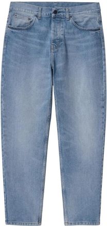 Carhartt Work in Progress Newel Denim Jeans - Heren - Slim Fit Jeans - Blauw - W30 - Denim - Jeans