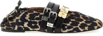 Ganni Sue Triple Ballerinas