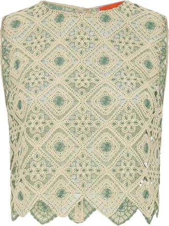 La DoubleJ Aria Top - Dames - Tops zonder mouwen - Beige - S - Polyester - Tops
