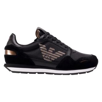 Emporio Armani X4X215 Xm 561 - Heren - Sneakers - Zwart - 42 1/2 EU - Schoenen