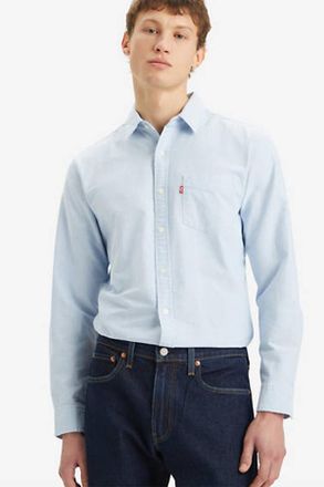 Levi's Sunset Pocket Shirt - Hombre - 2XL - Azul / Allure Oxford