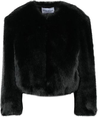 Stand Studio Giubbotto Eco - Dames - Jassen - Zwart - XS - Polyester - Jassen