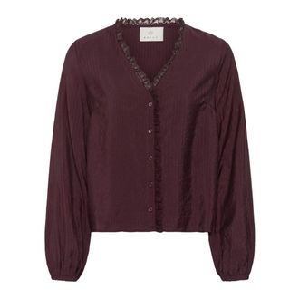 Kaffe Camicetta - - Blouses & Shirts - Donna - Viola - 3XL