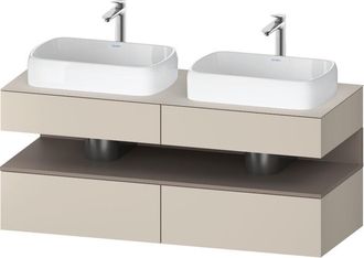 Duravit Qatego Consola Mueble Bajo Lavabo, 2 Extensiones, 2 - Duravit