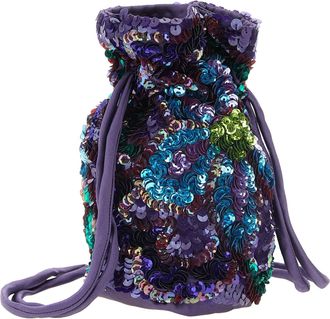 P.A.R.O.S.H. Gla Fabric Shoulder Bag - Purple