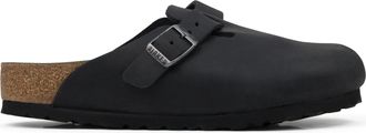 Birkenstock Black Boston LEOI Sandals
