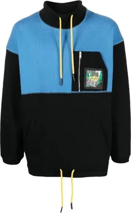 AMBUSH Ambush, Hoodies & sweatvesten, Heren, Veelkleurig, M, Katoen, Capuchonkatoenen sweatshirt met trekkoord