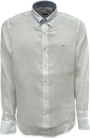 Harmont & Blaine Crn 014010883B100 - Heren - Casual Overhemden - Wit - XS - Overhemden