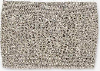 Gaynor Lurex-Lochstrick-Stirnband Manila