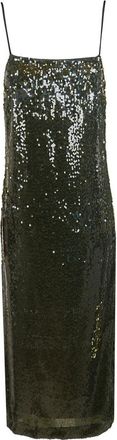 Jucca Abito PA - Dames - Feestkleedjes - Groen - M - Polyester - Kleedjes