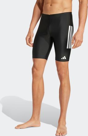 adidas Badehose ADIDAS PERFORMANCE 3S BLD JAM, Herren, Gr. 10 (XL), N-Gr, schwarz-weiss (schwarz, wei&szlig;), Obermaterial: 78% Polyamid, 22% Elasthan, Badehosen 