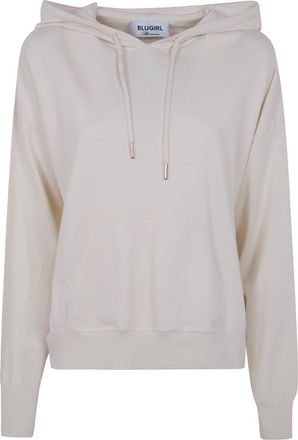 Blugirl Mix Viscose Knit Sweatshirt