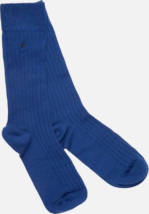 Swole Panda Mens Swole Panda Bamboo Socks Royal Blue - Size: 7/7.5/8/8.5/9/9.5/10/10.5/11