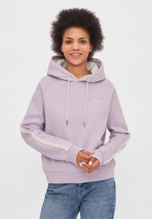 Bench Kapuzensweatshirt BENCH. 643160, Damen, Gr. 36, lila (orchid petal), Sweatware, Obermaterial: 60% Baumwolle, 40% Polyester, unifarben, Sweatshirts Kap