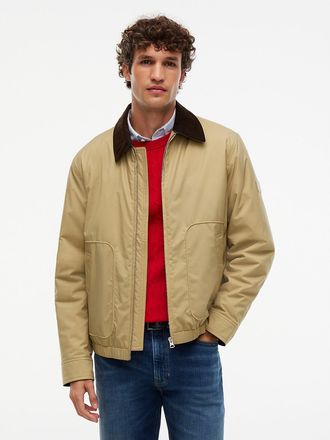 Tommy Hilfiger Mens Insulated Ripstop Ivy Jacket - Western Khaki - XL