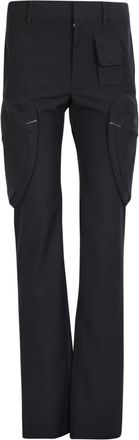 Givenchy Black Cargo Trousers