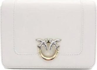 Pinko Mujer, Bolsos, Blanco, Talla: ONE Size