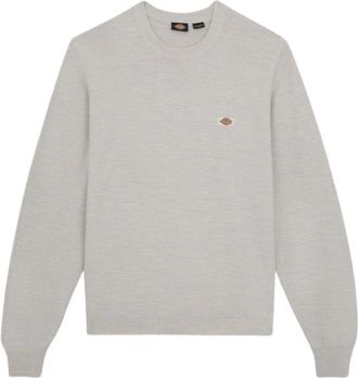Dickies Felpa Burkeville Girocollo - Heren - Sweatshirts - Grijs - M - Hoodies & sweatvesten