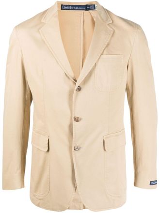 Polo Ralph Lauren Blazer met enkele rij knopen - Beige