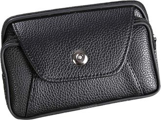 Generic Card Mens Solid Clutch Small Holder Wallet Bag Purse Color Wallet Nylon Wallets for Men (Black, One Size)