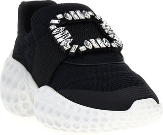Roger Vivier Womens Bicolor Polyethylene Athletic Sneakers