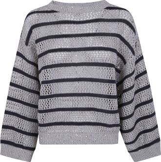 Brunello Cucinelli Striped Sweater