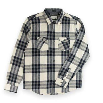 Sovereign Code Redwood Button Down Shirt in Cream/Dylan Plaid at Nordstrom, Size X-Large
