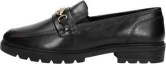 Ara Cambridge Loafer - Dames - Loafers - Zwart - 42 EU - Leer - Schoenen