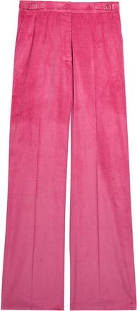 Gabriela Hearst Vesta Straight-leg Corduroy Trousers - Pink - 40 (UK8 / S)
