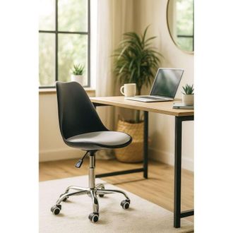 Regalos Miguel Sillas De Escritorio - Silla Neo - Negro Y Blanco