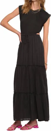 Heartloom Janie Maxi Dress In Black